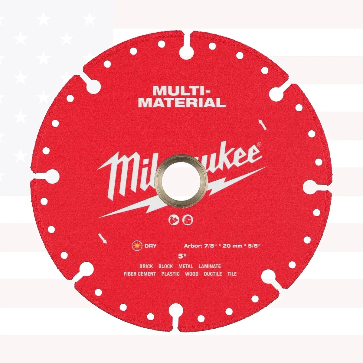 Milwaukee 49-93-9605 5" Multi-Material Diamond Blade