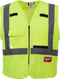 Milwaukee 48-73-5061 S/M - Class 2 High Visibility Yellow Safety Vest