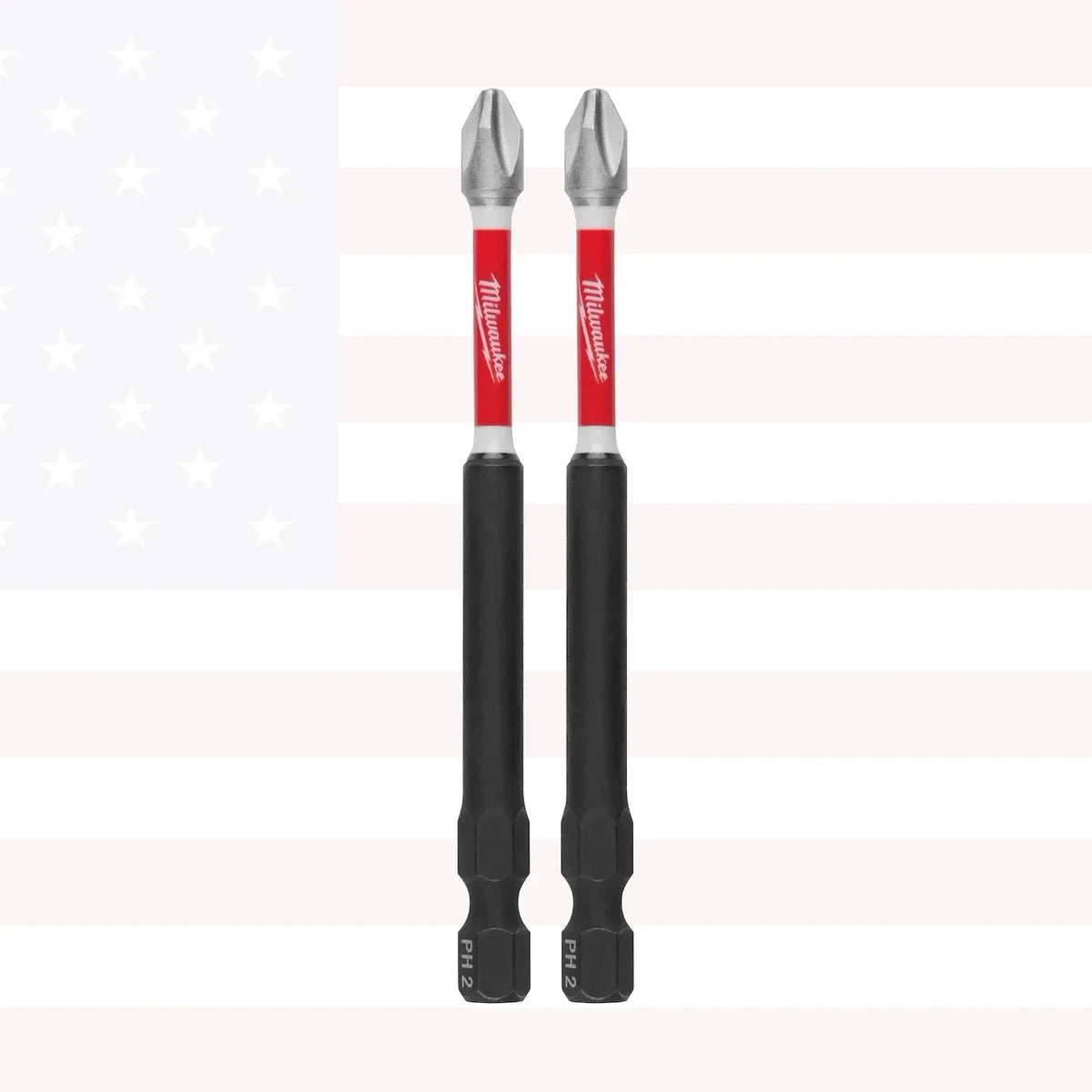Milwaukee 48-32-4662 SHOCKWAVE Impact Duty 3-1/2 PH2 Bit 2PK