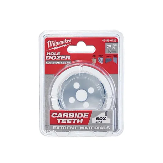 Milwaukee 49-56-0726 2-3/8" HOLE DOZER with Carbide Teeth Hole Saw