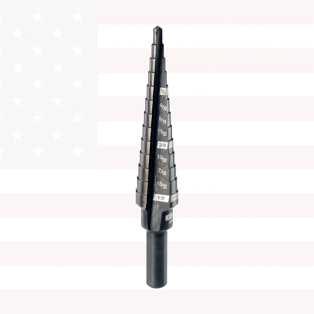 Milwaukee 48-89-9201 #1 Step Drill Bit, 1/8" - 1/2" by 1/32"