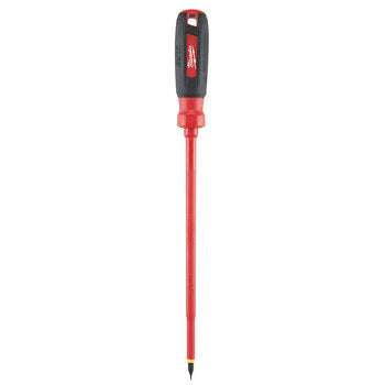 Milwaukee 48-22-2233 3/16 in. Cabinet 8 in. 1000-Volt Insulated Screwdriver