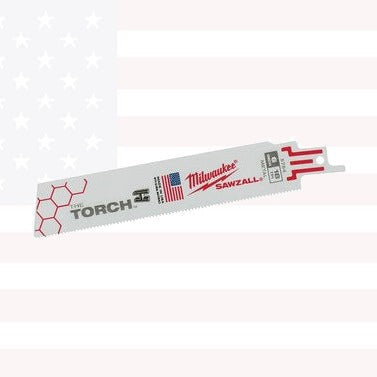Milwaukee 48-00-8784 25PC 6" 18 TPI The Torch SAWZALL Blades