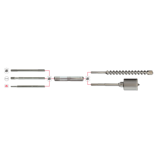 Milwaukee 48-20-6960 12-1/2" Max-Lok™ SDS MAX Adapter
