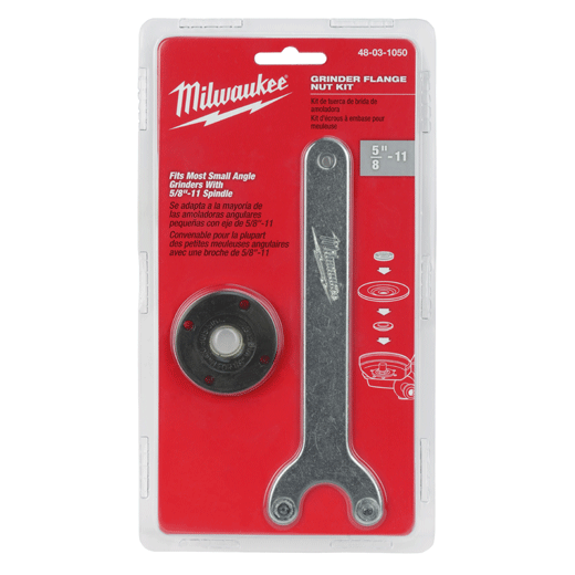 Milwaukee 48-03-1050 Spanner Wrench and Lock Nut Combination Kit