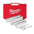 Milwaukee 48-22-9004 1/4" Drive 50pc Ratchet & Socket Set - SAE & Metric