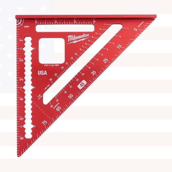 Milwaukee MLSQ070G 7 in. Rafter Square (2-Pack)