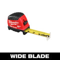 Milwaukee 48-22-1225 25ft Wide Blade Tape Measure