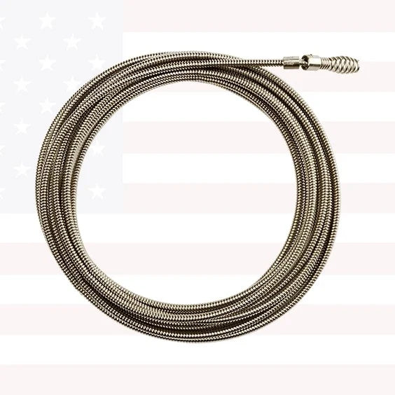 Milwaukee 48-53-2564 1/4" x 25' Inner Core Drop Head Cable w/ RUST GUARD Plating