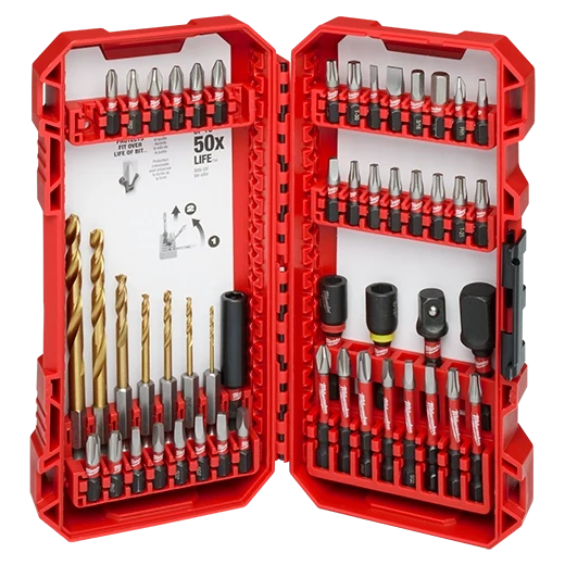 Milwaukee 48-32-4013 SHOCKWAVE™ Impact Duty Drill & Drive Set – 50PC