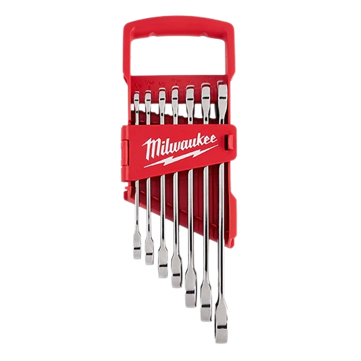 Milwaukee 48-22-9406 7pc Ratcheting Combination Wrench Set - SAE (Open Box)