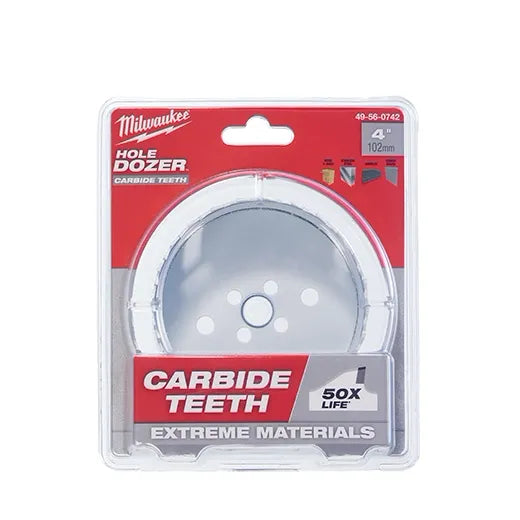 Milwaukee 49-56-0742 4" HOLE DOZER™ with Carbide Teeth Hole Saw