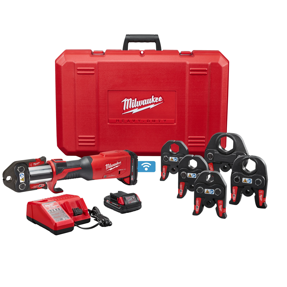 Milwaukee 2922-22 M18™ FORCE LOGIC™ Press Tool w/ ONE-KEY™ w/ 1/2"-2" CTS Jaws