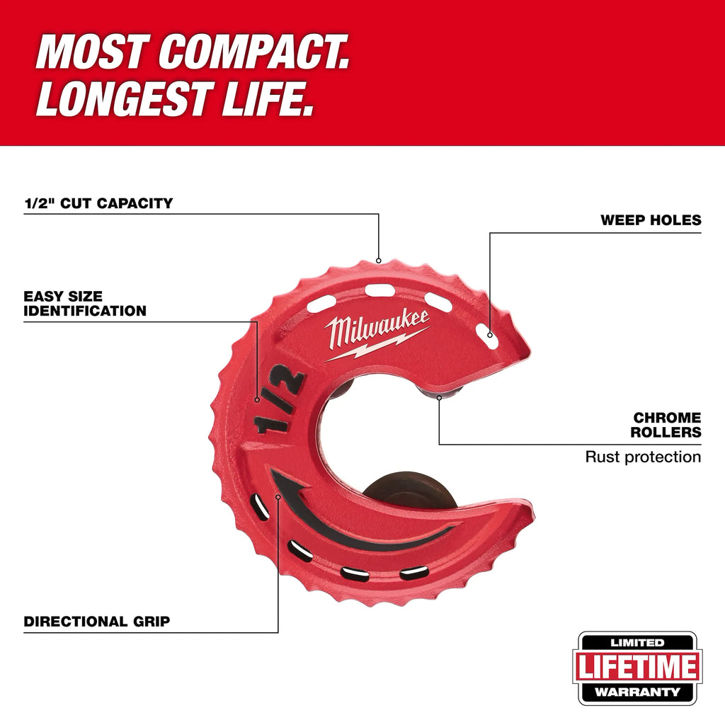 Milwaukee 48-22-4260 1/2 in. Close Quarters Tubing Cutter