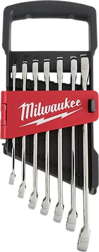 Milwaukee 48-22-9507 7pc Combination Wrench Set - Metric