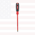 Milwaukee 48-22-2232 3/16 in Cabinet Insulated Screwdriver - 10 in
