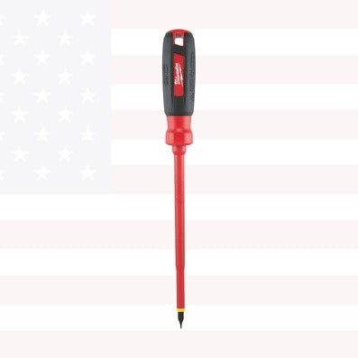 Milwaukee 48-22-2232 3/16 in Cabinet Insulated Screwdriver - 10 in