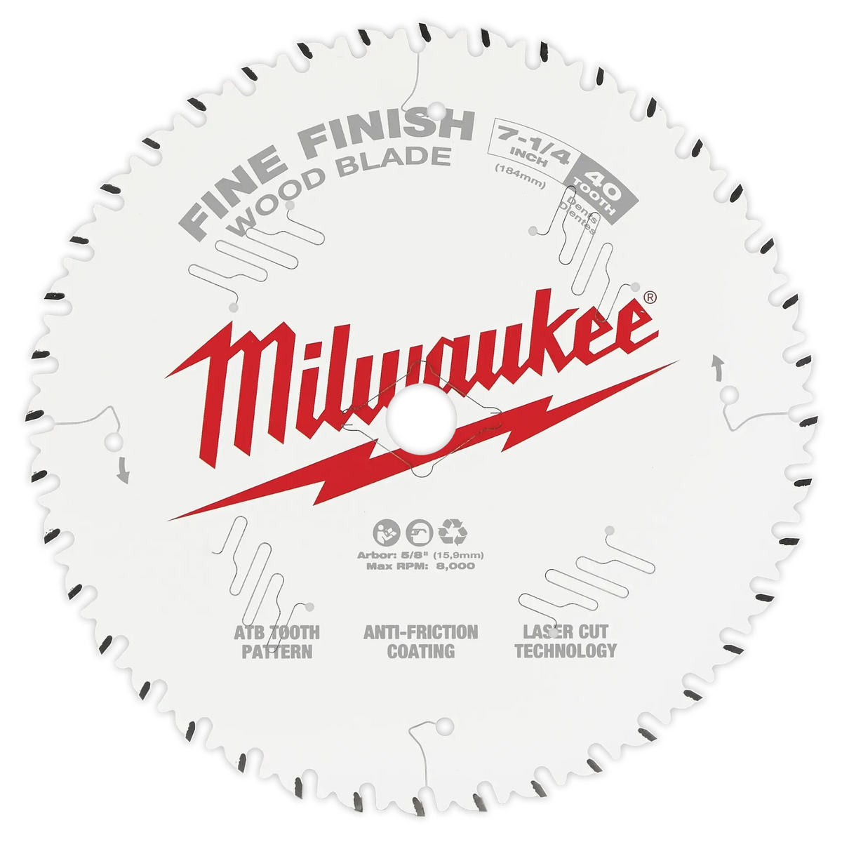 Milwaukee 48-40-1032 10 in. x 80-Tooth Circular Saw Blade