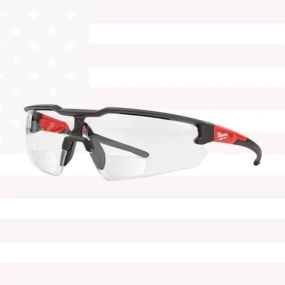 Milwaukee 48-73-2207 Safety Glasses +2.50 Magnified