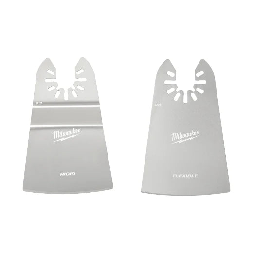 Milwaukee 49-25-2202 OPEN-LOK™ 2" RIGID & 2" FLEXIBLE SCRAPER VARIETY 2PC