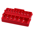 Milwaukee 49-66-6832 Shockwave Impact Socket 1/2" 15-Piece SAE Tray Only