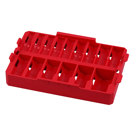 Milwaukee 49-66-6832 Shockwave Impact Socket 1/2" 15-Piece SAE Tray Only