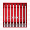Milwaukee 48-22-9549 3/8" Drive SAE Long Ball End Hex Bit Socket Set 8pc
