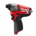 Milwaukee 2453-20 M12 FUEL12V Lithium-Ion 1/4-inch Hex Impact Driver(Open Box)