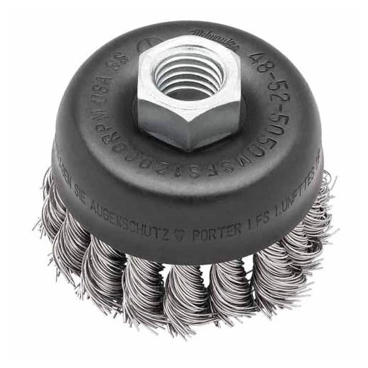Milwaukee 48-52-5050 3" Knot Wire Cup Brush (Open Box)