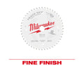 Milwaukee 48-40-0627 Milwaukee® 6-1/2" 48T Fine Finish Track Saw Blade