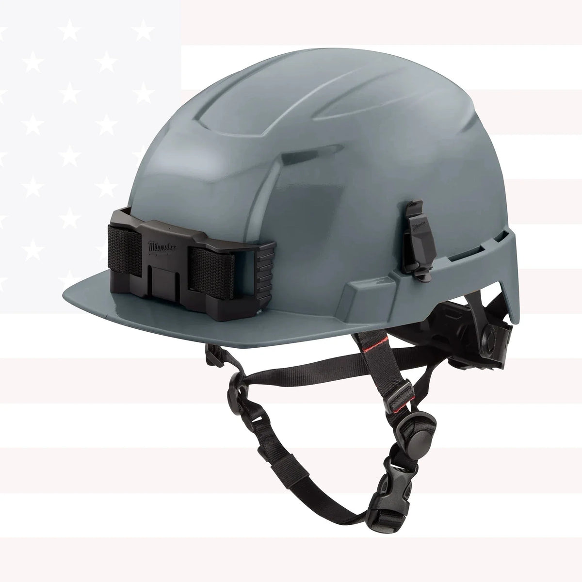 Milwaukee 48-73-1337 BOLT Gray Front Brim Helmet with BOLT - Class E