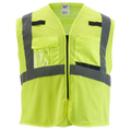 Milwaukee 48-73-5113 Class 2 High Visibility Yellow Mesh Safety Vest - 2XL/3XL