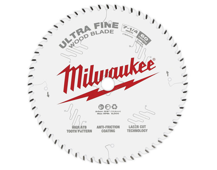 Milwaukee 48-41-0740 7-1/4" 24T Thick Kerf Framing Circular Saw Blade