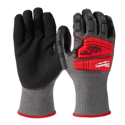 Milwaukee Impact Cut Level 5 Nitrile Dipped Gloves