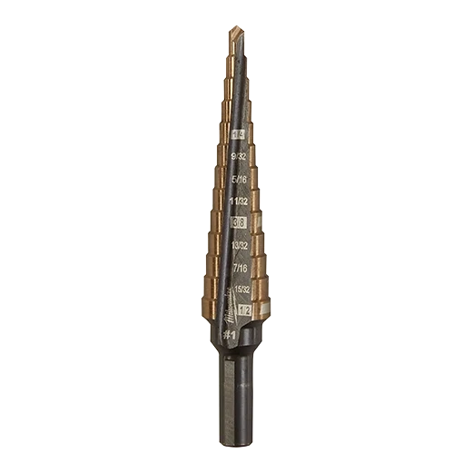 Milwaukee 48-89-9281 1/8 in. - 1/2 in. #1 Cobalt Step Drill Bit