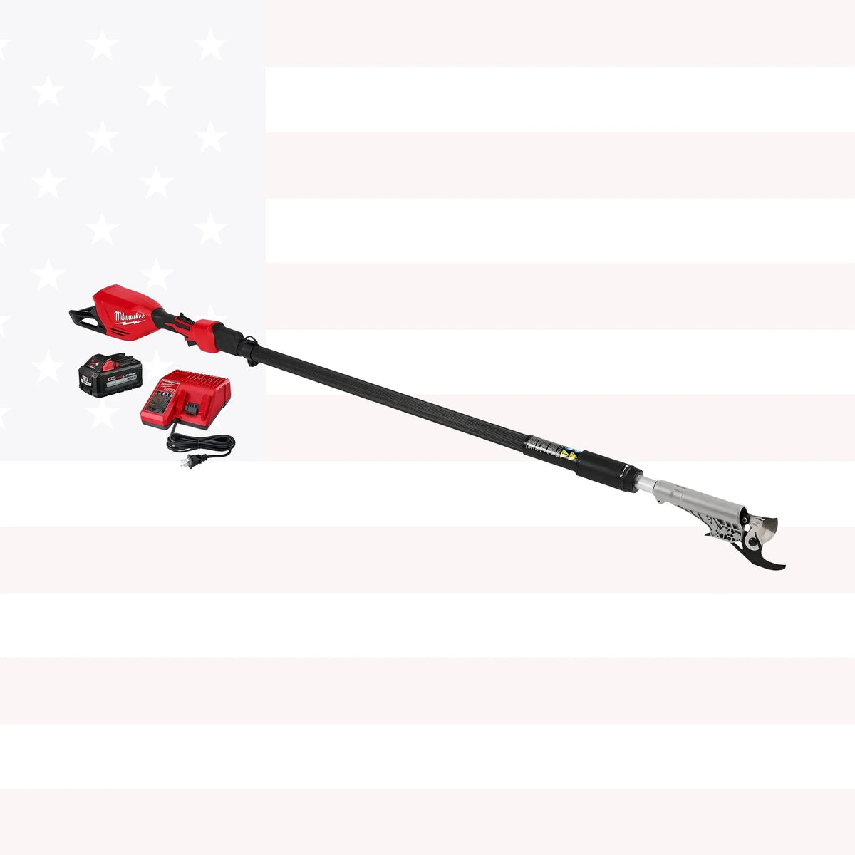 Milwaukee 3008-21 M18 Brushless Telescoping Pole Pruning Shears Kit