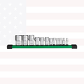 Milwaukee 48-22-9570 12pc 1/4”, 3/8”, & 1/2” Drive External TORX Socket Set