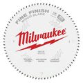 Milwaukee 48-40-1224 12 in. x 80-Tooth Fine Finish Circular Saw Blade