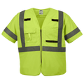 Milwaukee 48-73-5141 Class 3 High Visibility Yellow Safety Vest - S/M