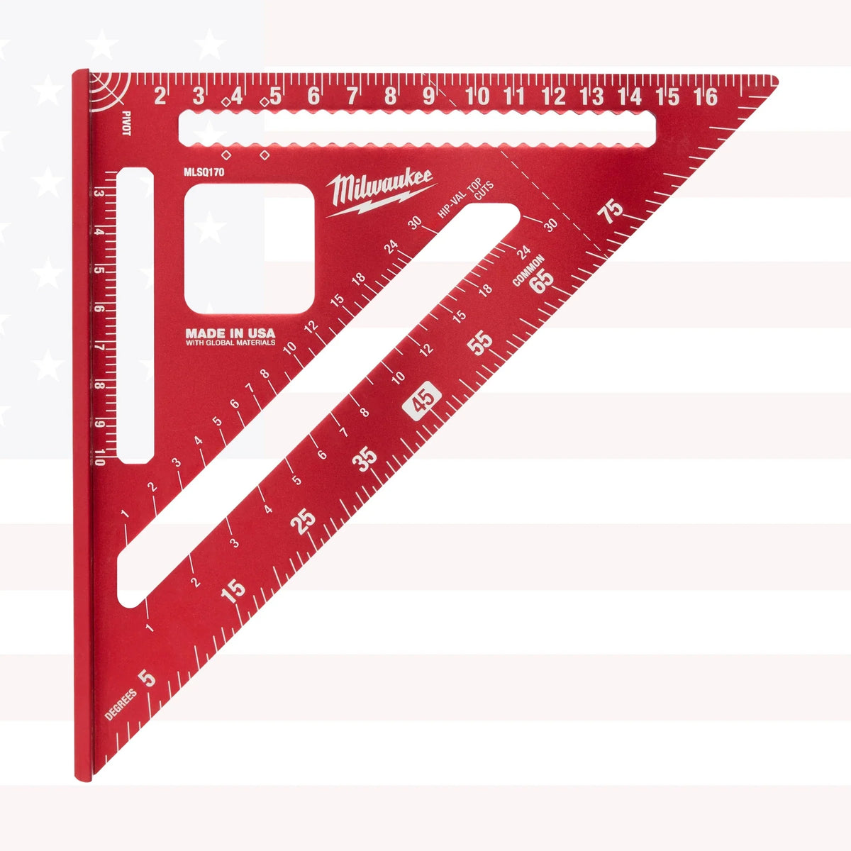 Milwaukee MLSQ170 180mm Rafter Square