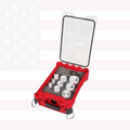 Milwaukee 49-22-4702 12PC QUIK LOK HOLE DOZER Bi-Metal Kit with PACKOUT Compact Organizer