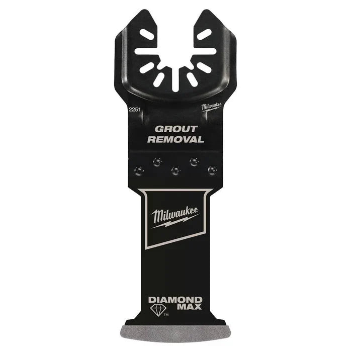 Milwaukee 49-25-2251 OPEN-LOK MAX Diamond Grit Grout Removal Multi-Tool Blade