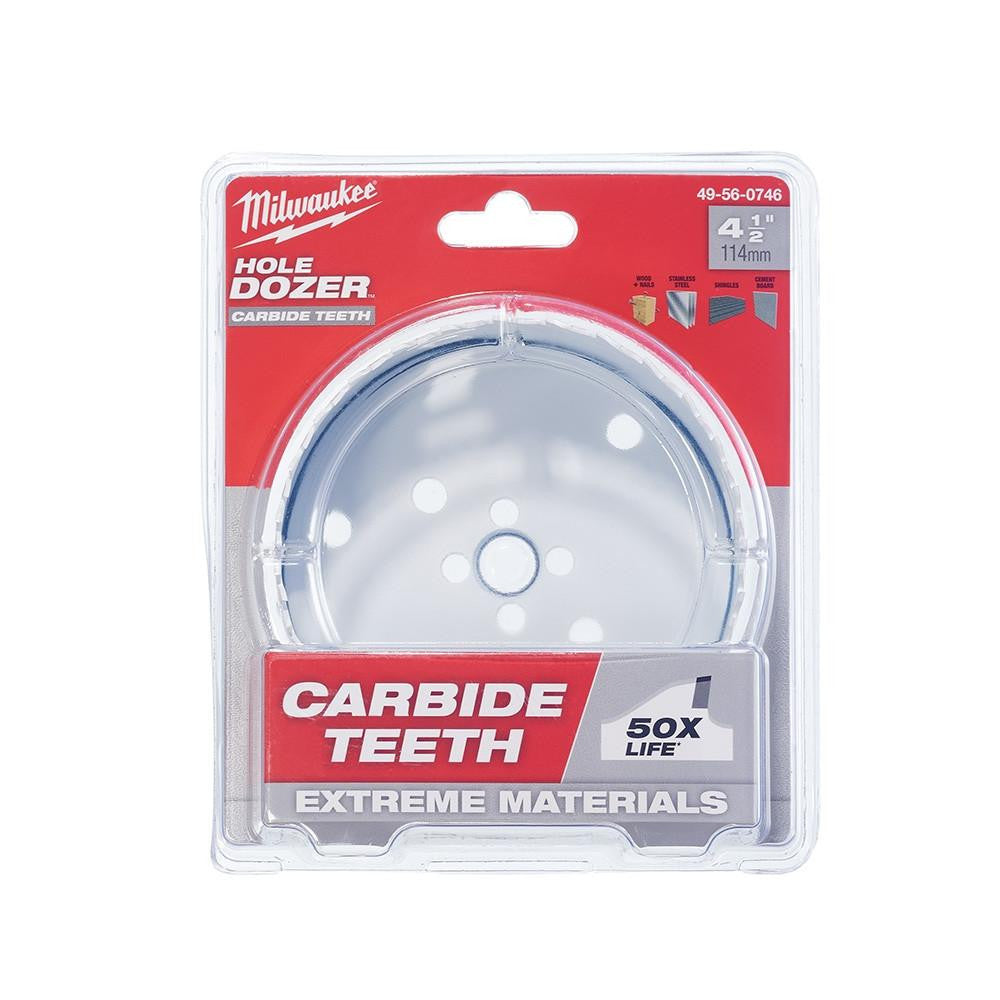 Milwaukee 49-56-0746 4-1/2 in. Hole Dozer with Carbide Teeth