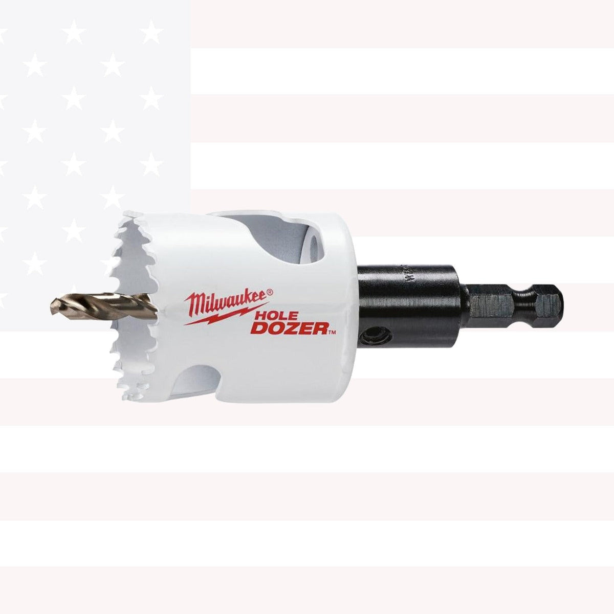 Milwaukee 49-56-9666 1-3/4 Hole Dozer Bi-Metal Hole Saw with 3/8 Arbor