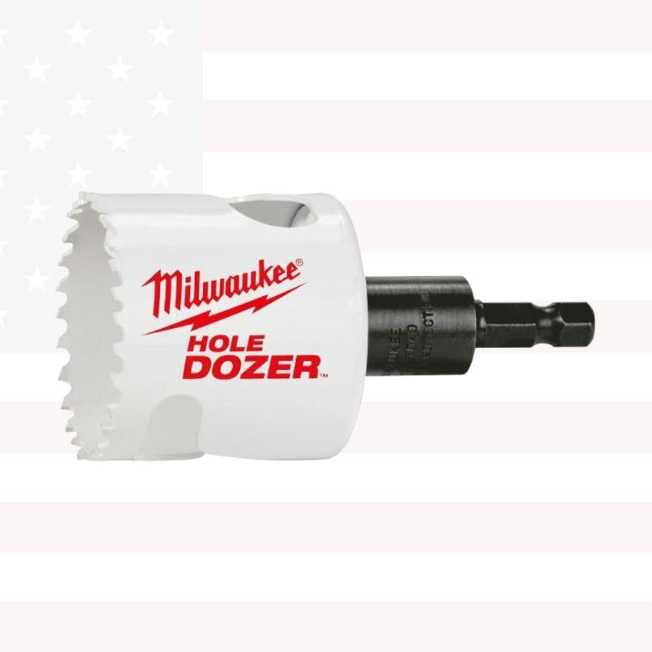Milwaukee 49-56-9667 2 in. Dozer Bi-Metal Hole Saw w/ 3/8 in. Arbor
