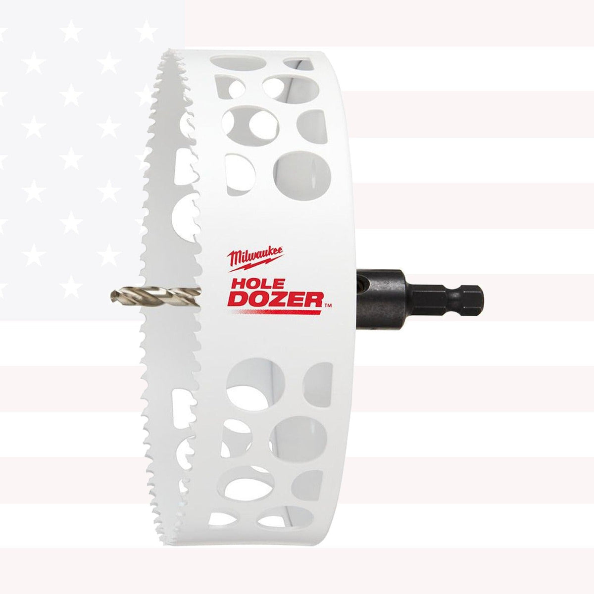 Milwaukee 49-56-9698 6 In. Hole Dozer Bi-Metal Hole Saw With Arbor