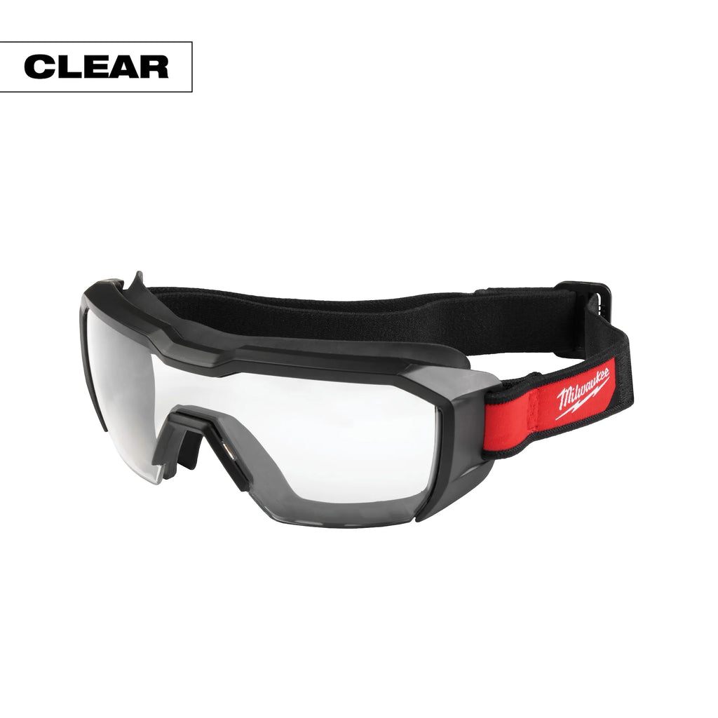Milwaukee 48-73-2060 Clear Low Profile Dual Coat Len's Vented Goggles