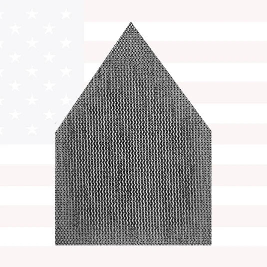 Milwaukee 48-80-5320 3-3/4 in. 320-Grit Mesh Sanding Sheets 12PK