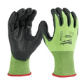 Milwaukee 48-73-8954B 12PC High Vis Cut Level 5 Poly Dipped Gloves - XXL