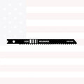 Milwaukee 48-42-0220 Heavy Duty High Carbon Steel Jig Saw Blade 8 TPI 5PC